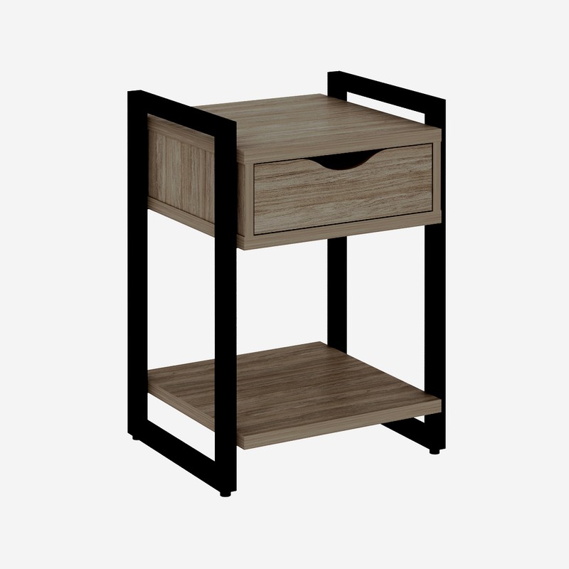 Мебель для персонала LOFT VR.L-T1.O Тумба на регулируемых опорах с ящиком и полкой