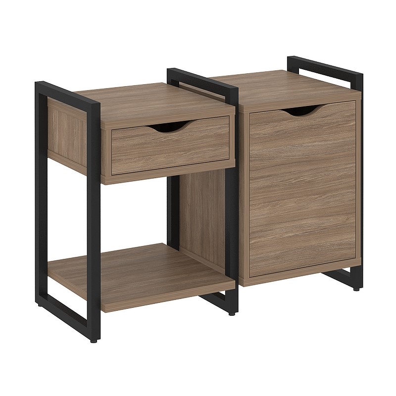 Мебель для персонала LOFT VR.L-TN-3.O Тумба на регулируемых опорах Вар№3