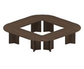 Кабинет для руководителя Lava Конференц-стол 360x360