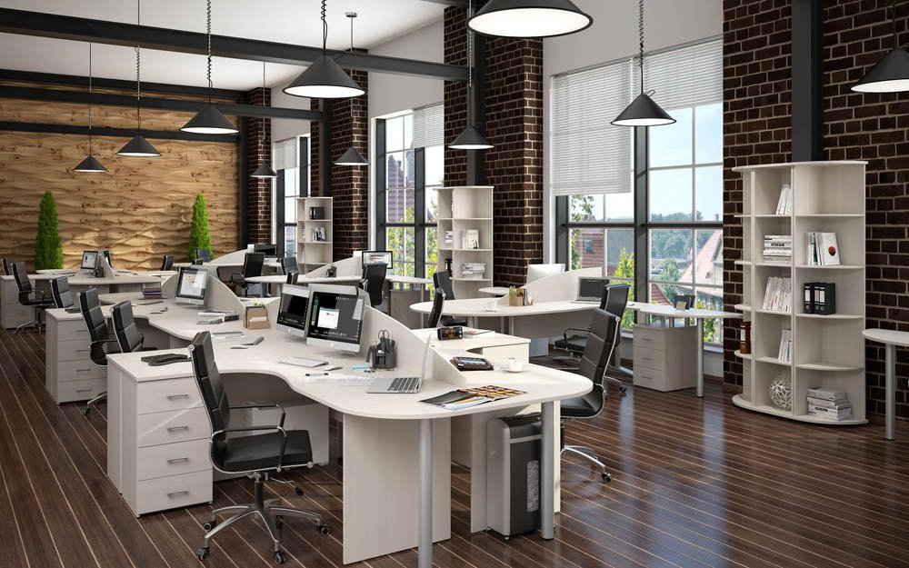 Угловая мебель для персонала Монолит - вид 3