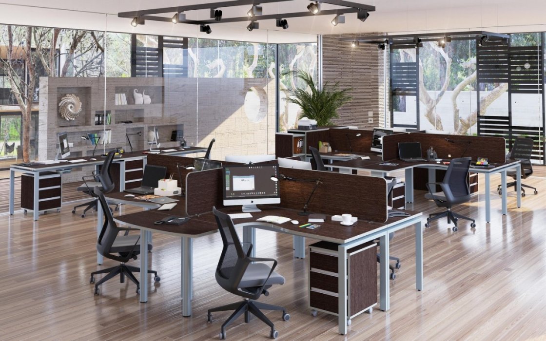 Мебель для персонала на металлокаркасе VITA-M