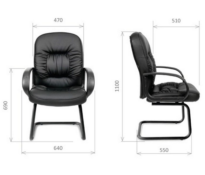 Кресло на полозьях CHAIRMAN 416V - вид 4